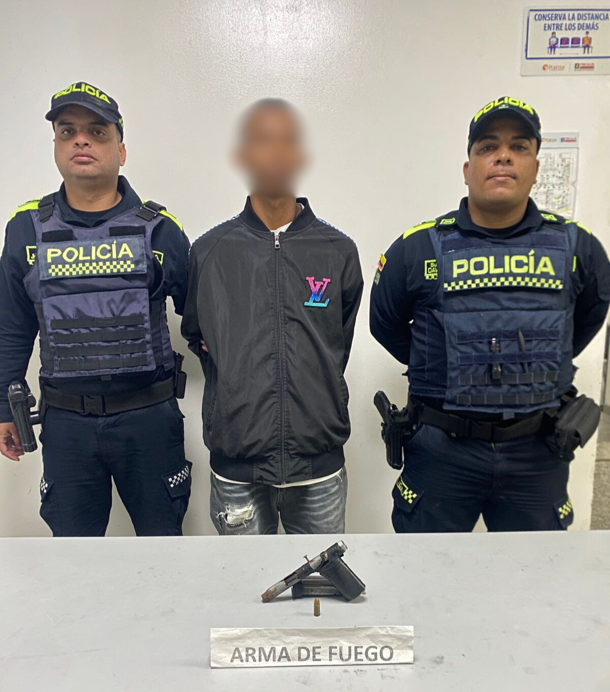 Capturado en Soledad con arma de fuego de fabricación artesanal