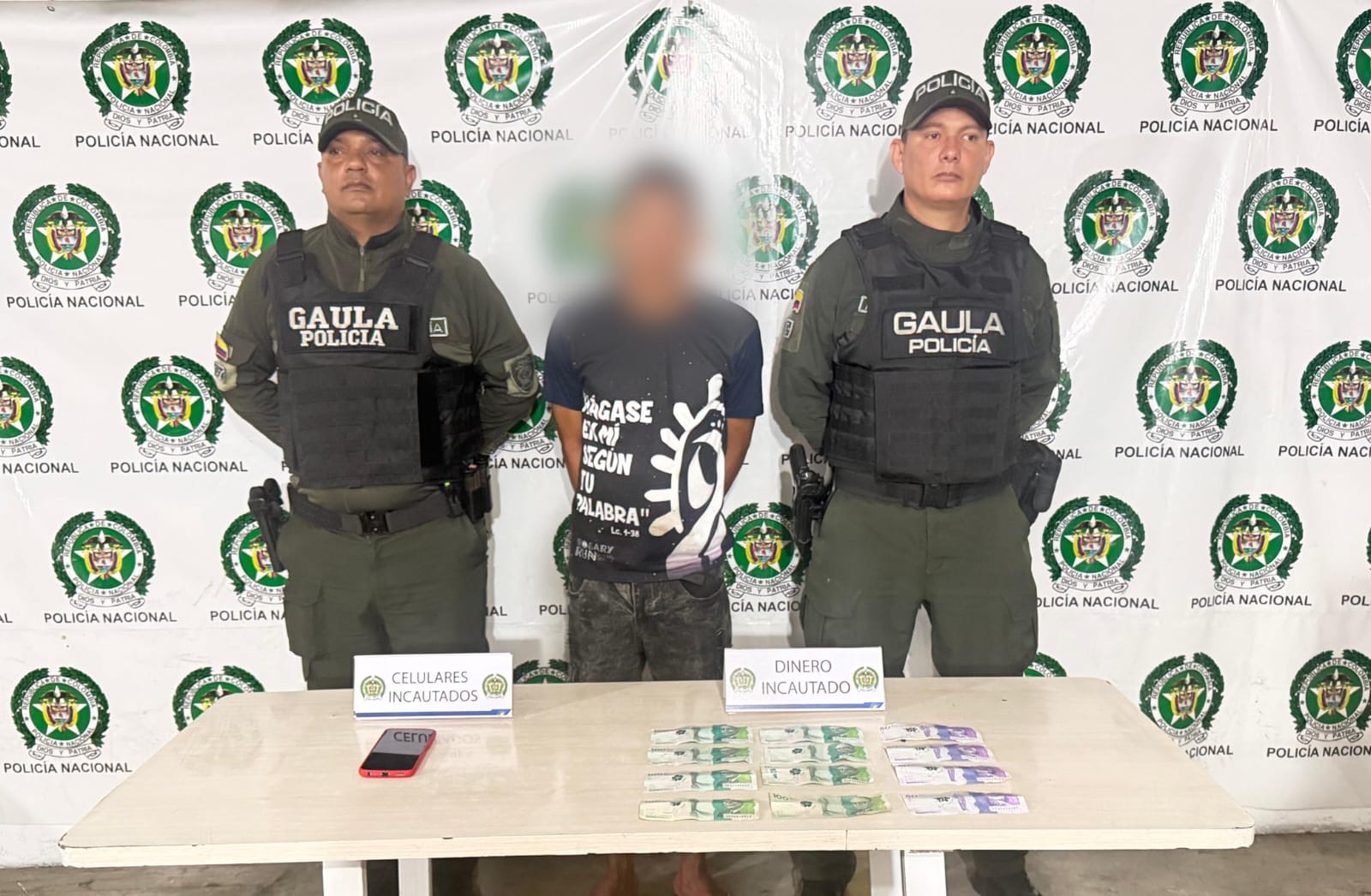 Capturan en flagrancia a un hombre por extorsión en Barranquilla