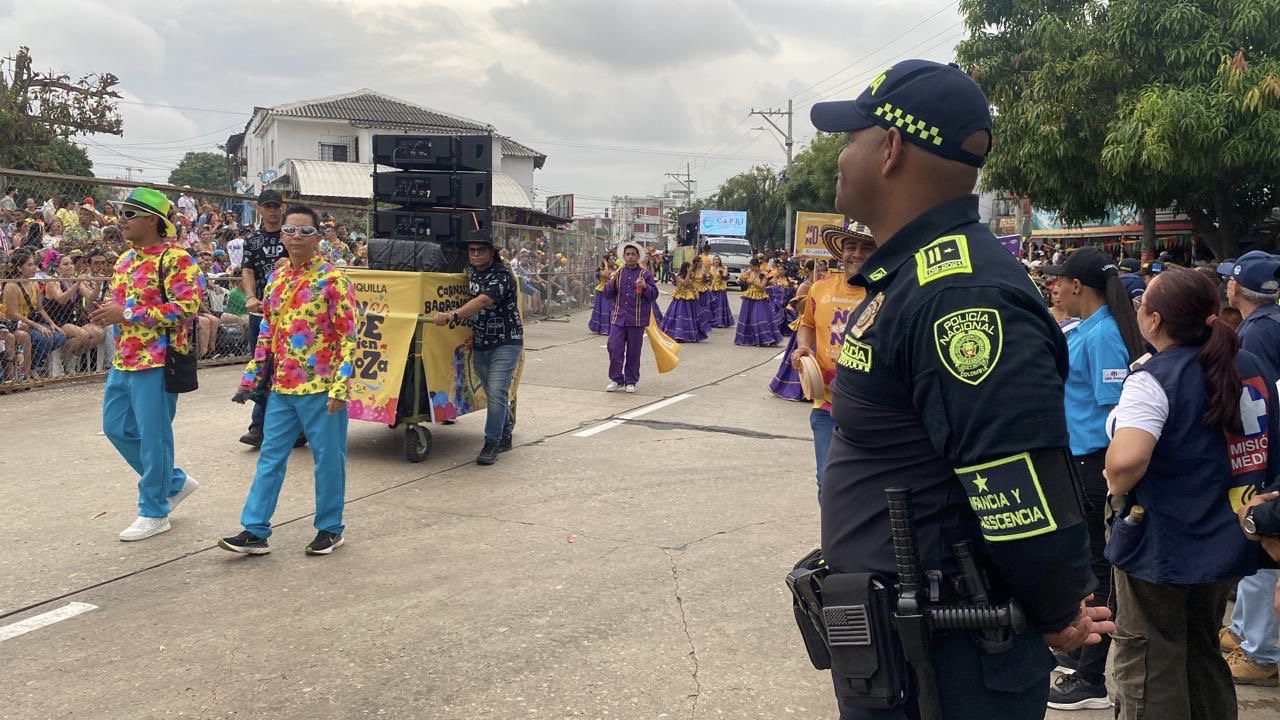 Más de 2.600 policías y un robusto esquema interinstitucional garantizarán la seguridad del Carnaval de Barranquilla 2026