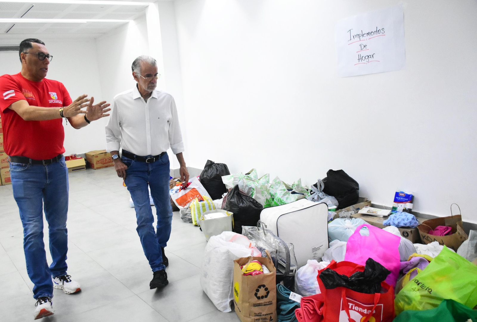 16 toneladas de solidaridad del Atlántico rumbo a Córdoba
