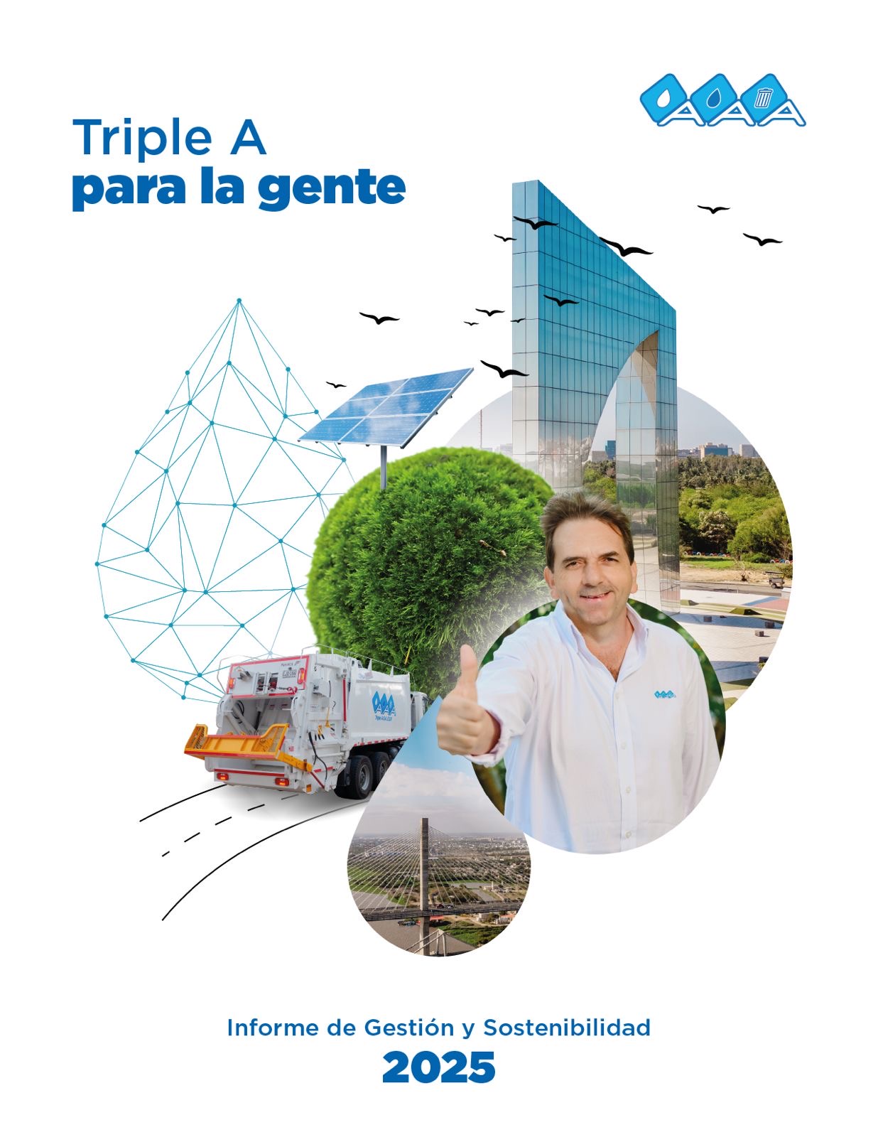 Triple A presentó su informe de gestión 2025 con inversiones superiores a los $160 mil millones