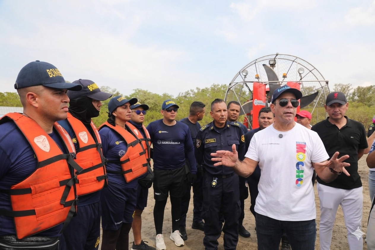 99 años de servicio: El Cuerpo de Bomberos de Barranquilla se blinda con inversión histórica de cara al centenario