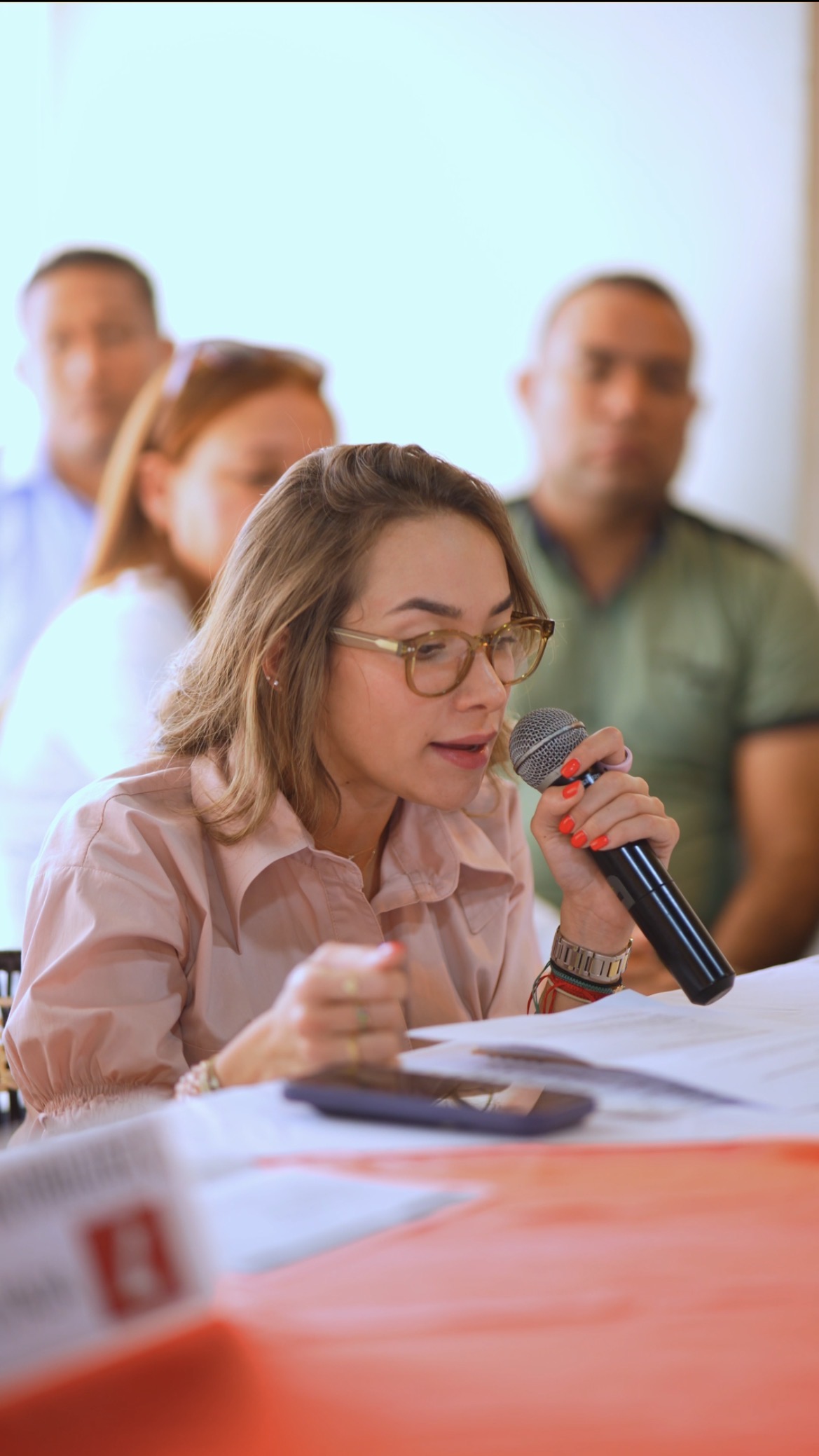 Diputada Isabella Pulgar propone hoja de ruta para resolver crisis de agua en Luruaco