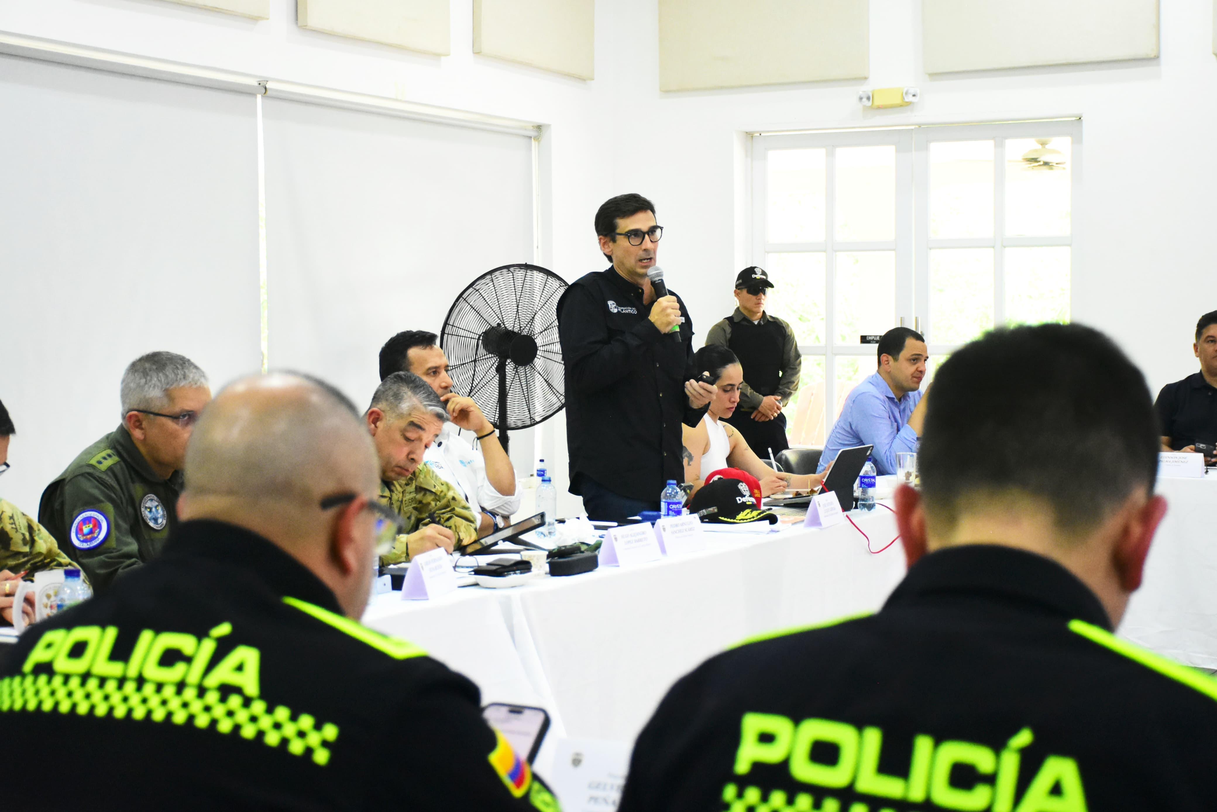 Atlántico potencia su red de videovigilancia: 580 cámaras blindarán la seguridad tras Consejo con Mindefensa