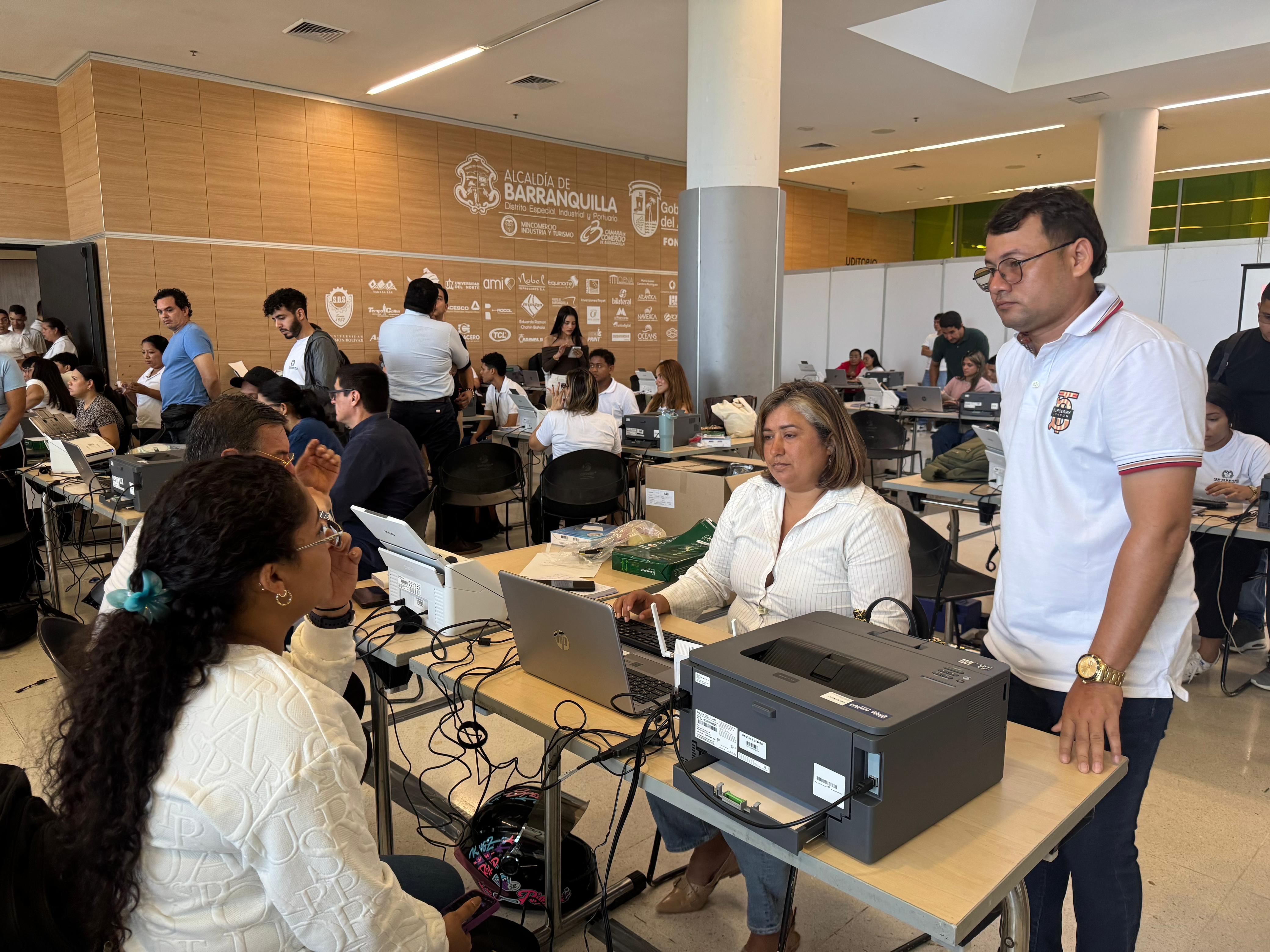 Barranquilla realizó simulacro de escrutinios para elecciones presidenciales de 2026