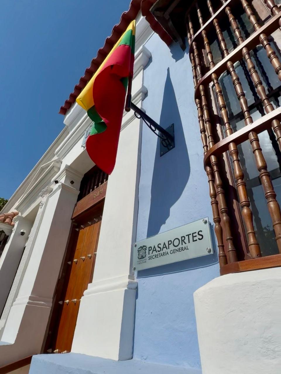 Gobernación de Bolívar inaugura nueva oficina de pasaportes en el Centro Histórico de Cartagena