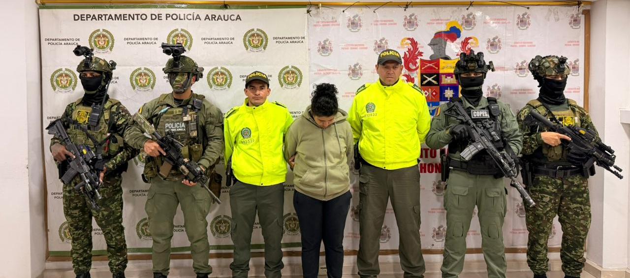Capturan en Arauca a alias ‘La Churca’, presunta integrante del ELN señalada de terrorismo