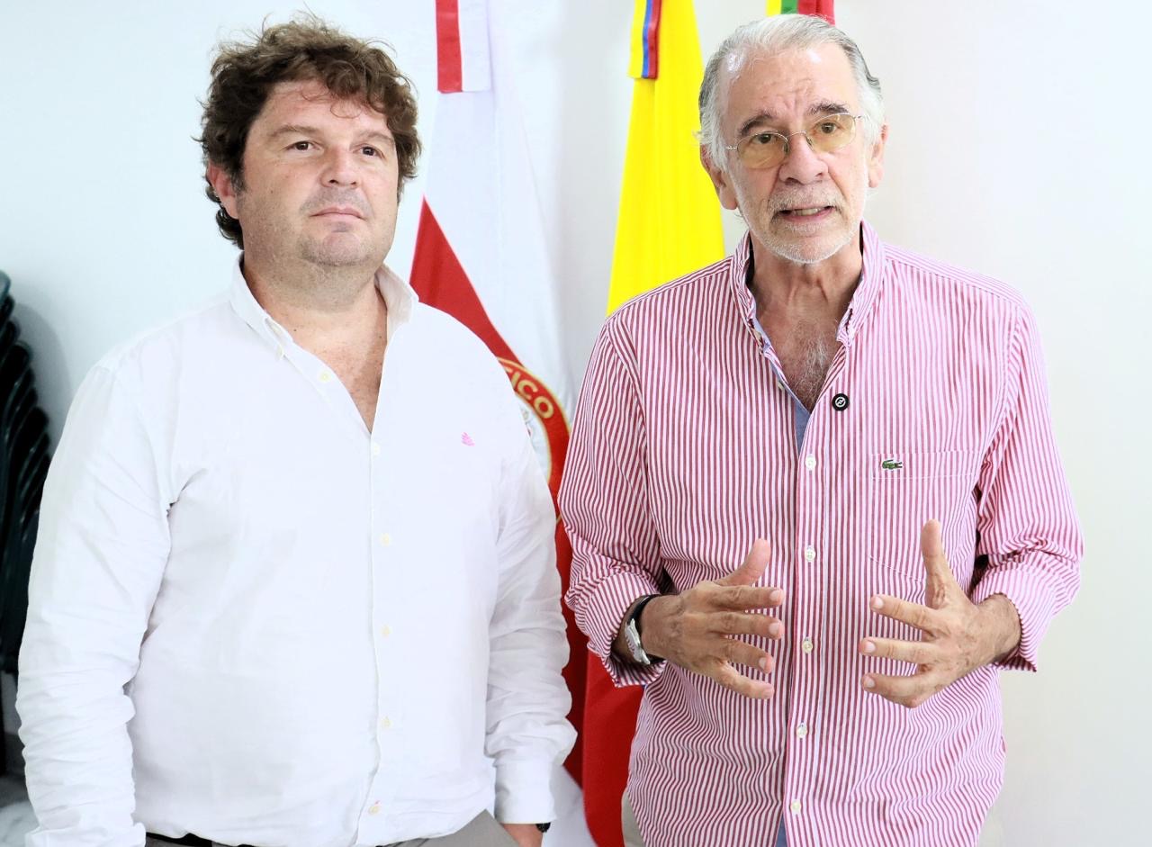 Gobernador Verano e Invías confirman avances del Puente de La Hermandad