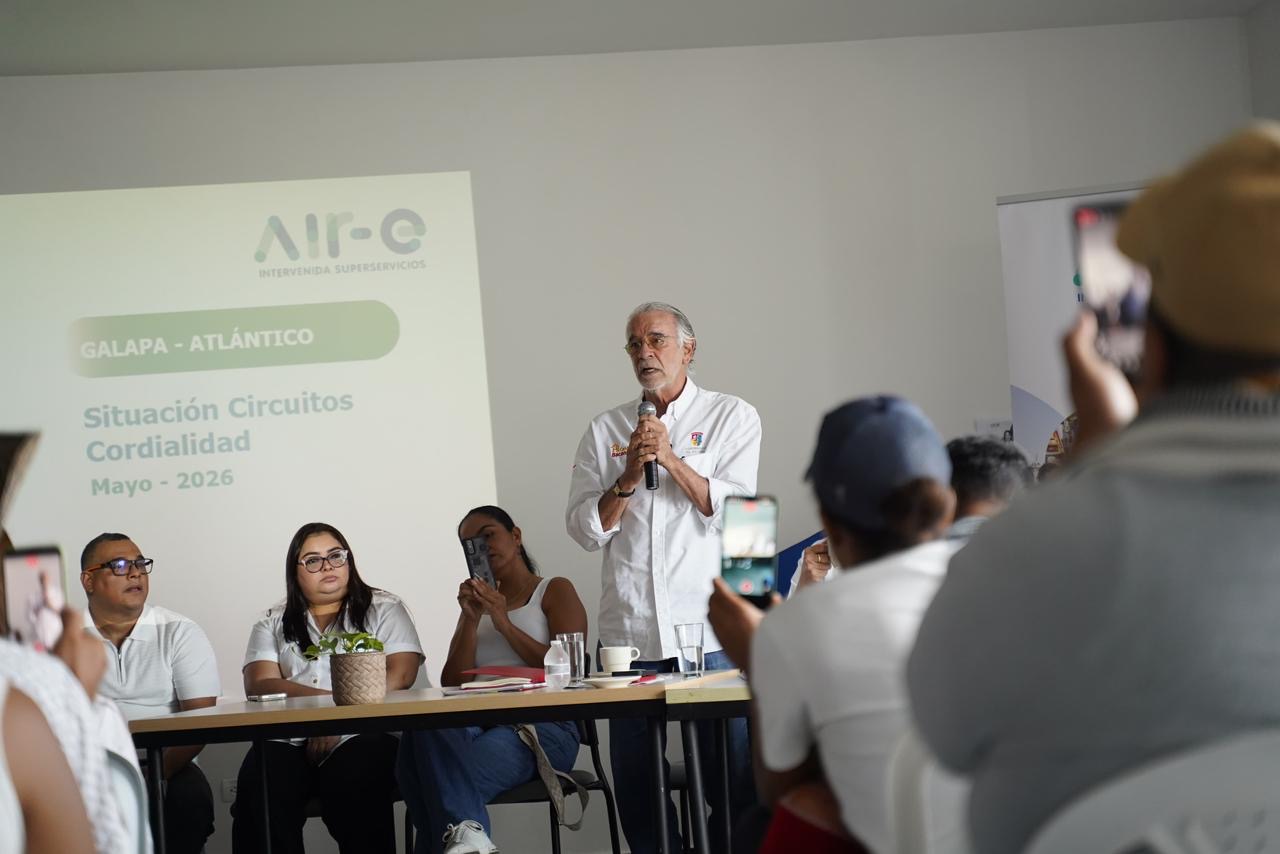 Air-e anuncia nuevas obras y desconexiones programadas para estabilizar el servicio en Galapa