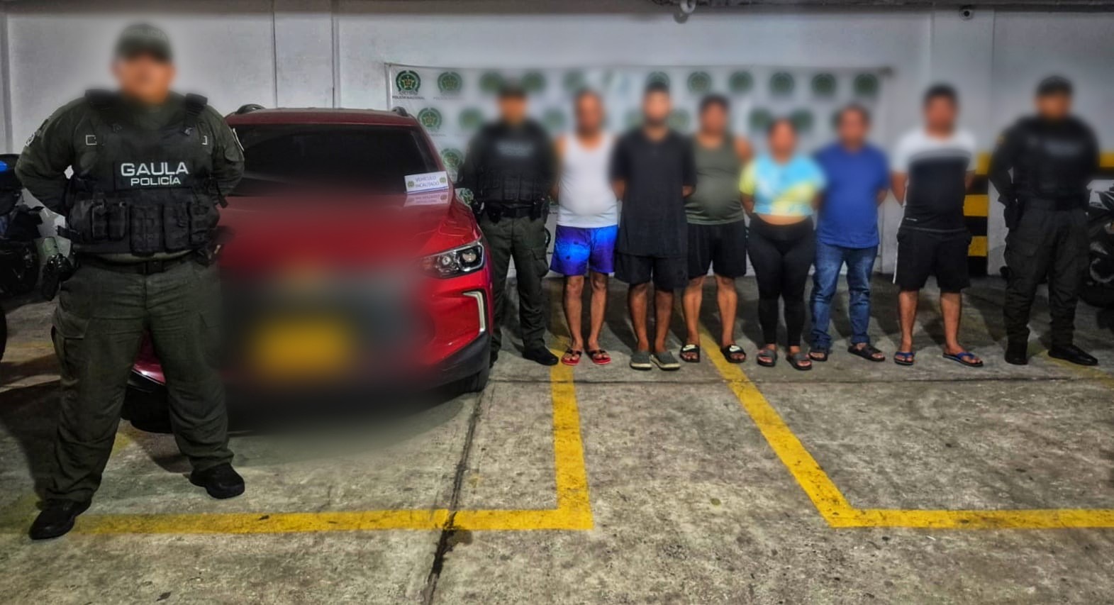 Capturan a seis presuntos integrantes de ‘Los Pepes’ por extorsiones en Barranquillita