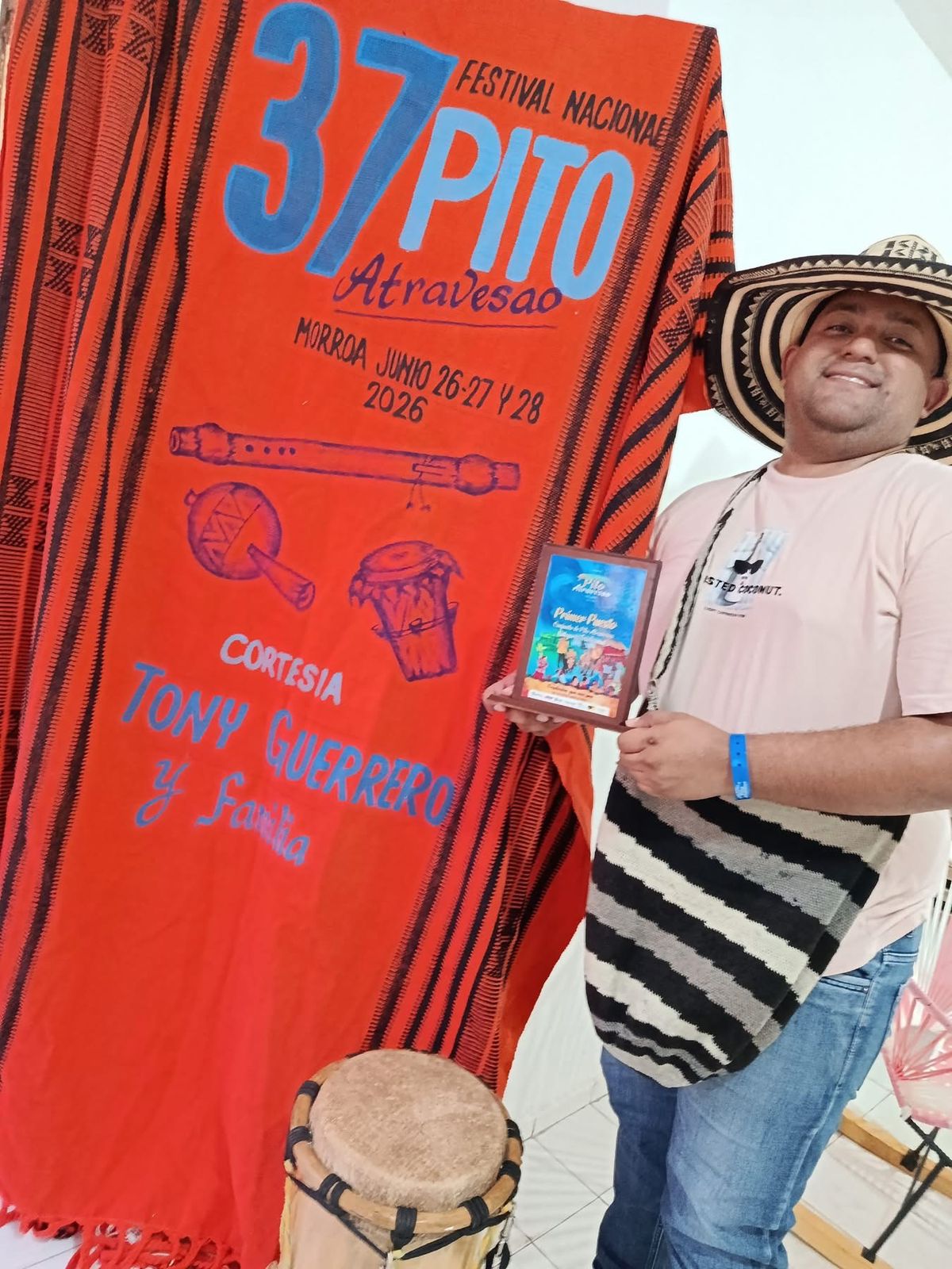 Con apoyo institucional, agrupación de Galapa logra histórico triunfo en el Festival del Pito Atravesao