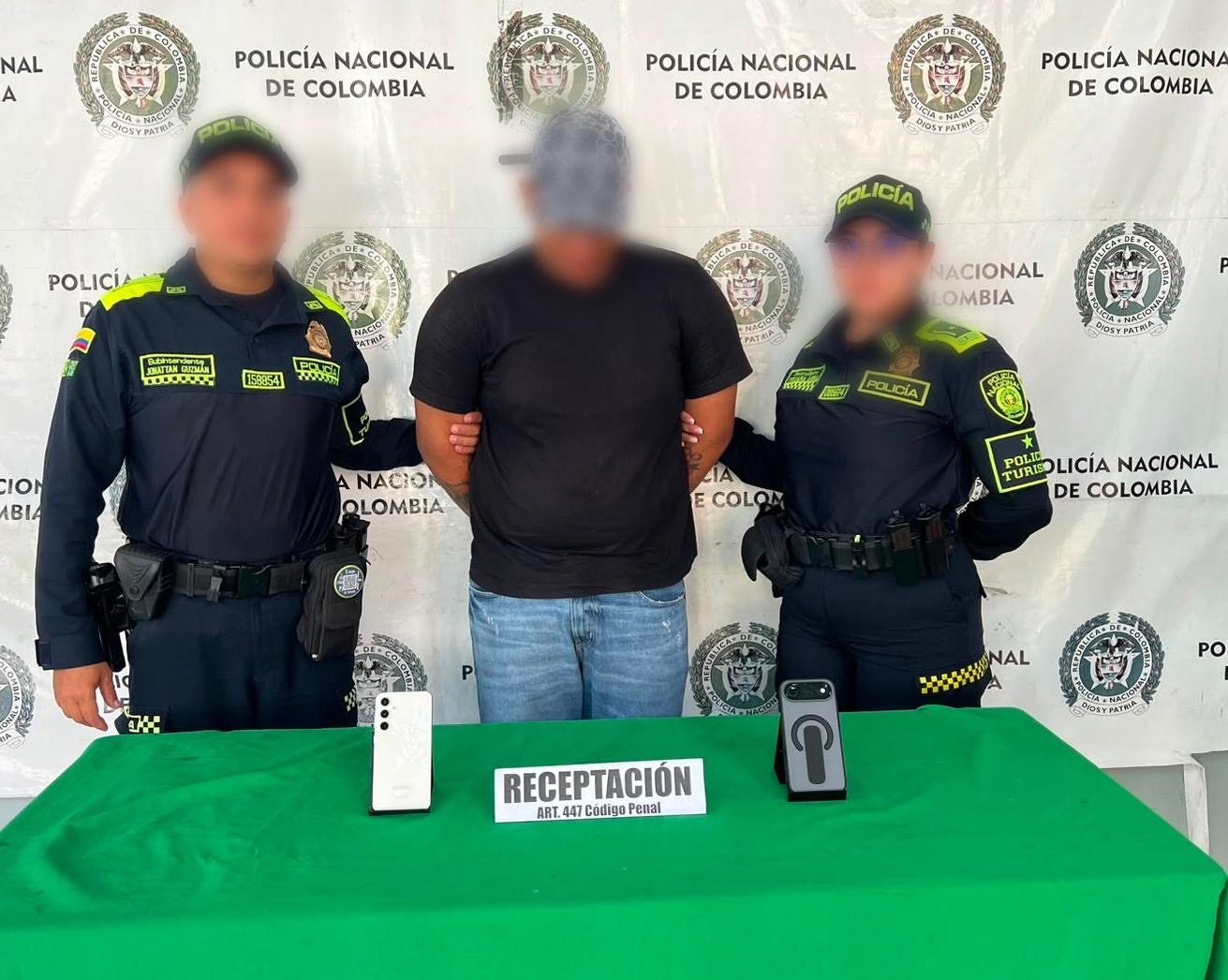 Capturan a joven por presunta receptación tras operativo en hotel del norte de Barranquilla