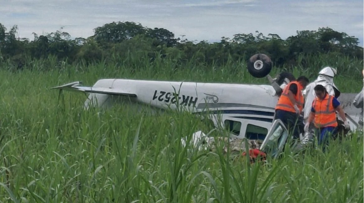 Accidente aéreo en Meta deja cuatro personas muertas tras despegue de aeronave