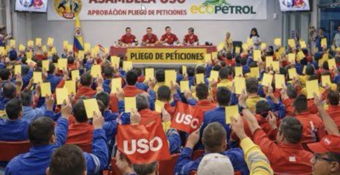 USO defiende a Ecopetrol y llama a fortalecer la soberanía energética del país