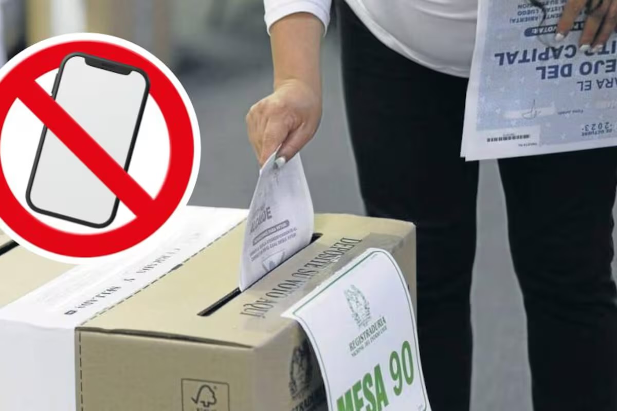 Ciudadanos no podrán usar celulares dentro de puestos de votación durante la segunda vuelta