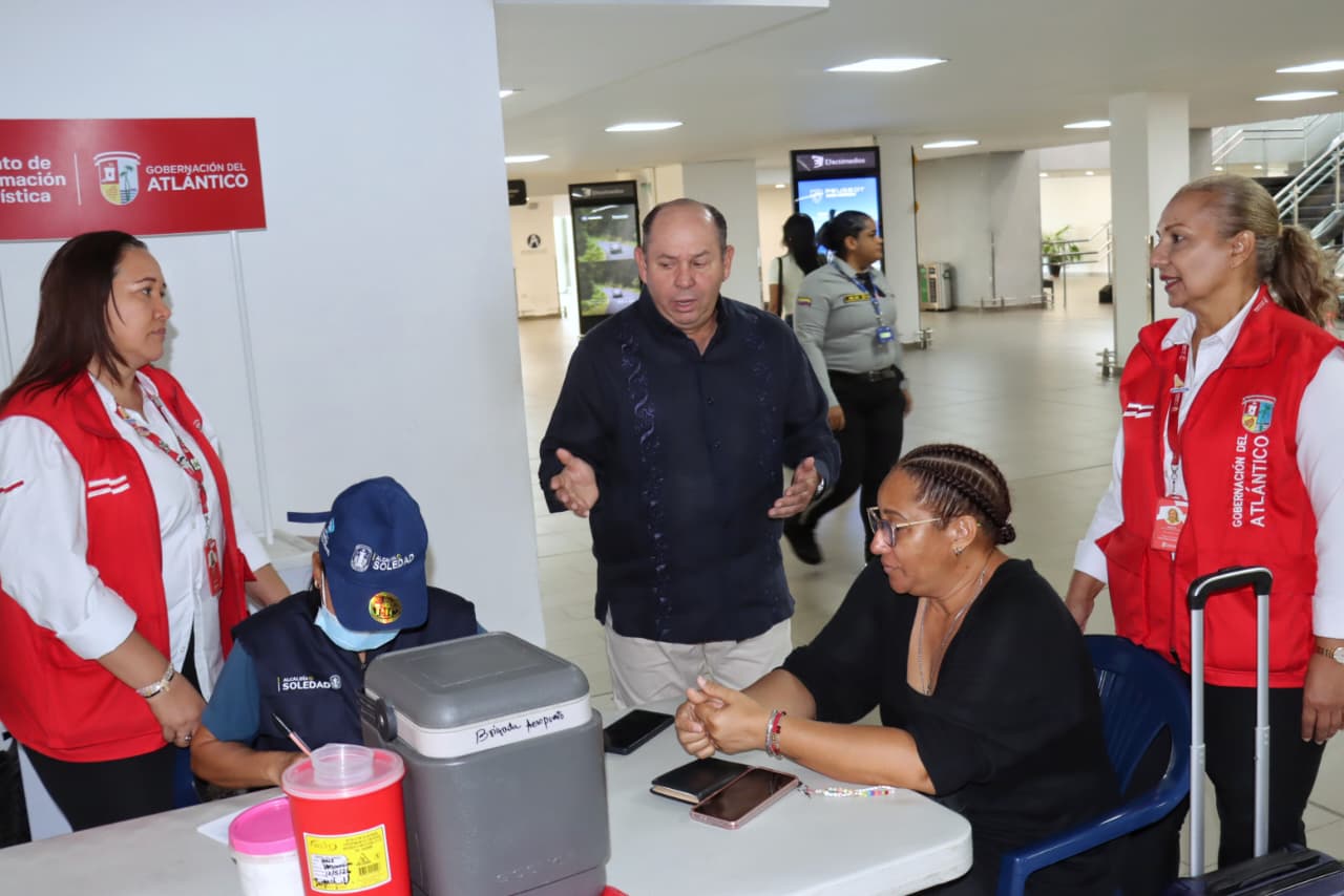 Atlántico refuerza vacunación contra el sarampión ante aumento de viajeros por el Mundial 2026