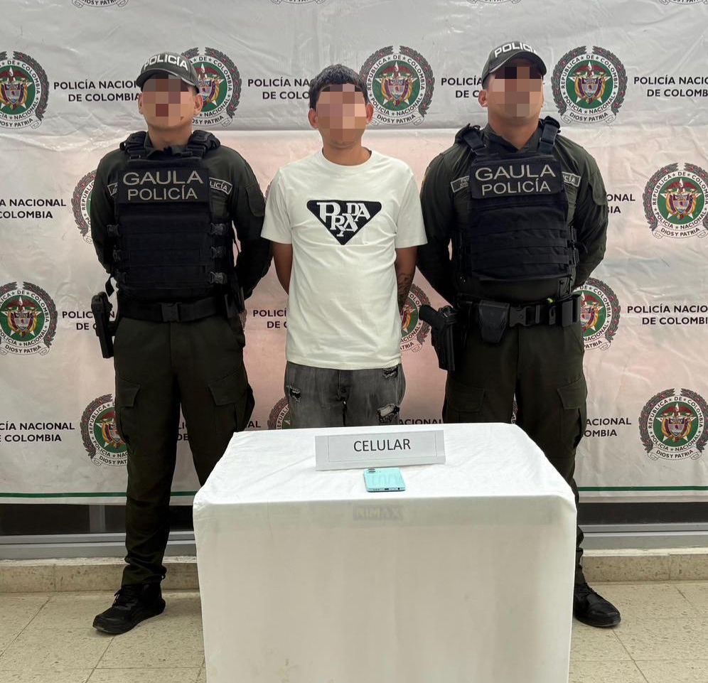 Capturan en Santa Marta a presunto integrante financiero de estructura señalada de extorsión