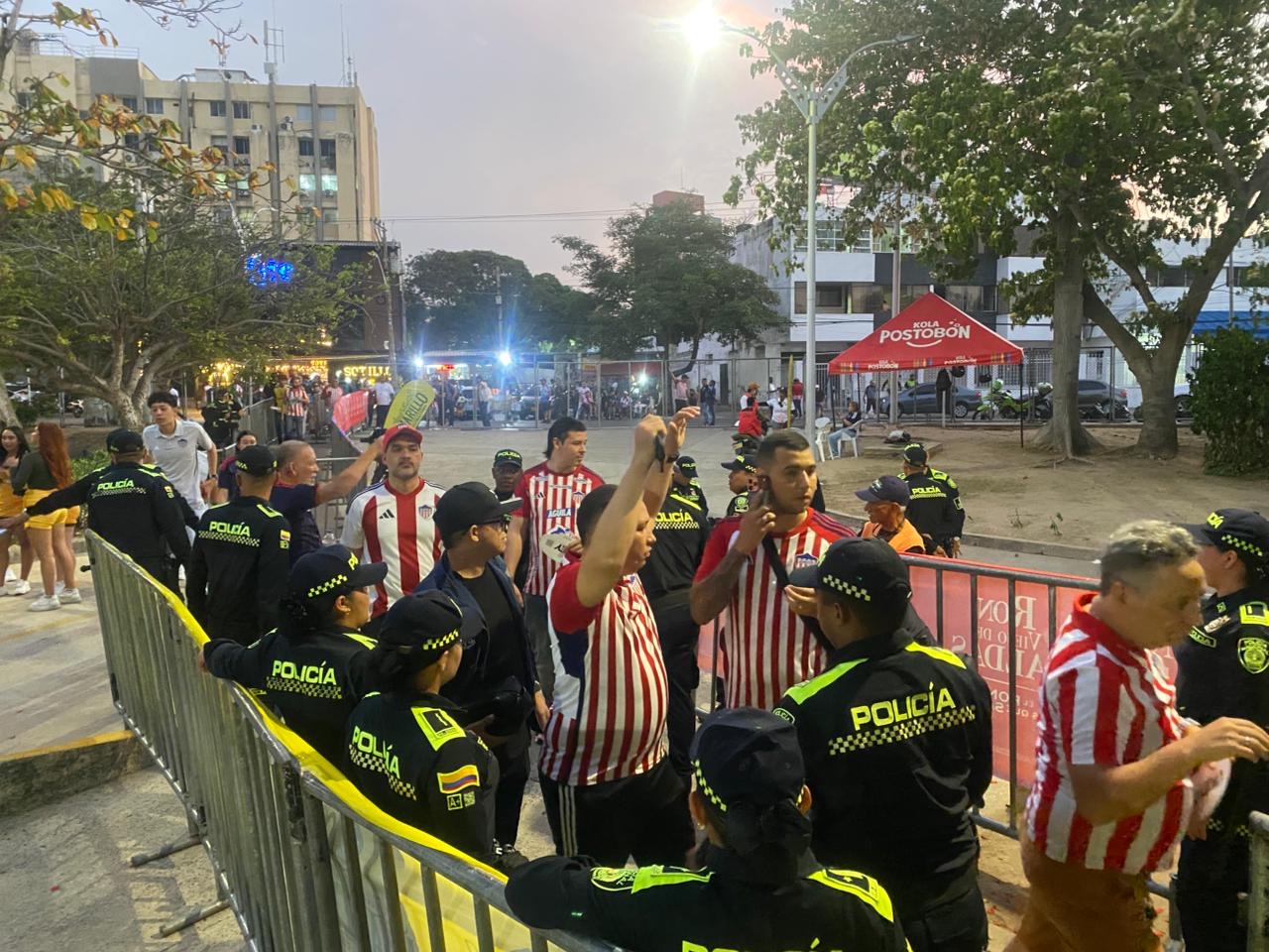 Más de 1.000 policías custodiarán la final entre Junior y Nacional en Barranquilla