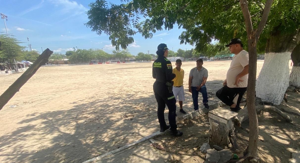 Policía refuerza prevención y acompañamiento en escenarios deportivos de Barranquilla y su área metropolitana