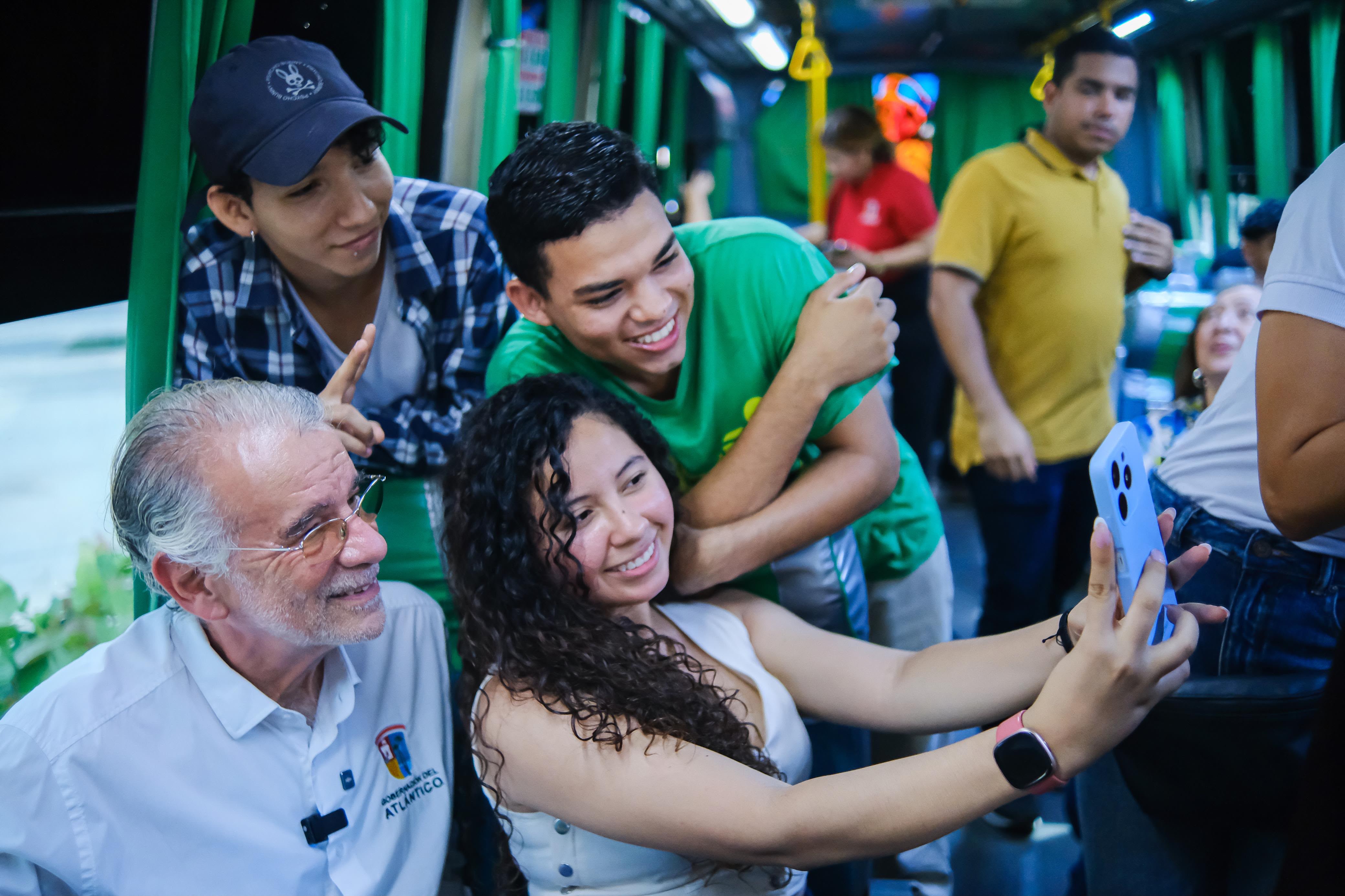 Gobernación del Atlántico abre convocatoria para subsidio de transporte universitario del semestre 2026-2