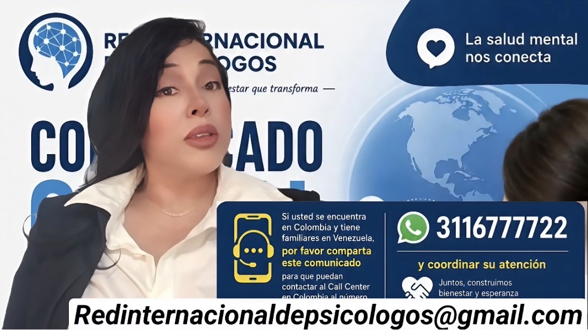 Red internacional de psicólogos brinda apoyo emocional a afectados por el terremoto en Venezuela