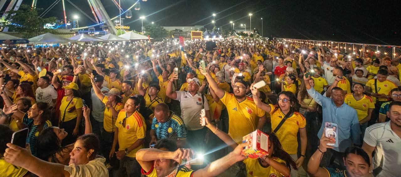 Barranquilla vivirá tarde cívica por el juego de Colombia ante Suiza