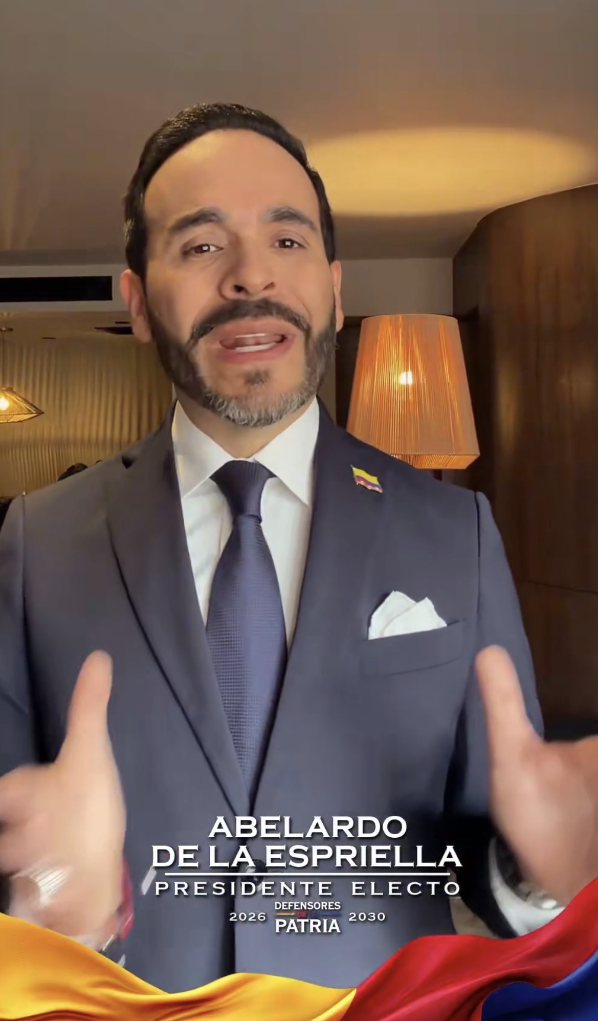 De La Espriella felicitó a Honorio Henríquez y Nicolás Barguil tras elección de las mesas directivas del Congreso