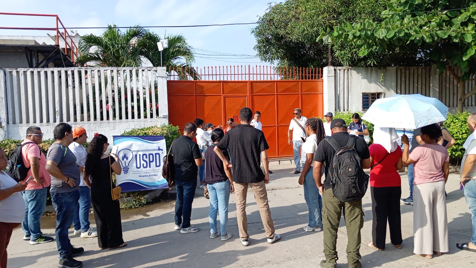 Usuarios de Malambo protestan por fallas en el servicio de agua y alcantarillado