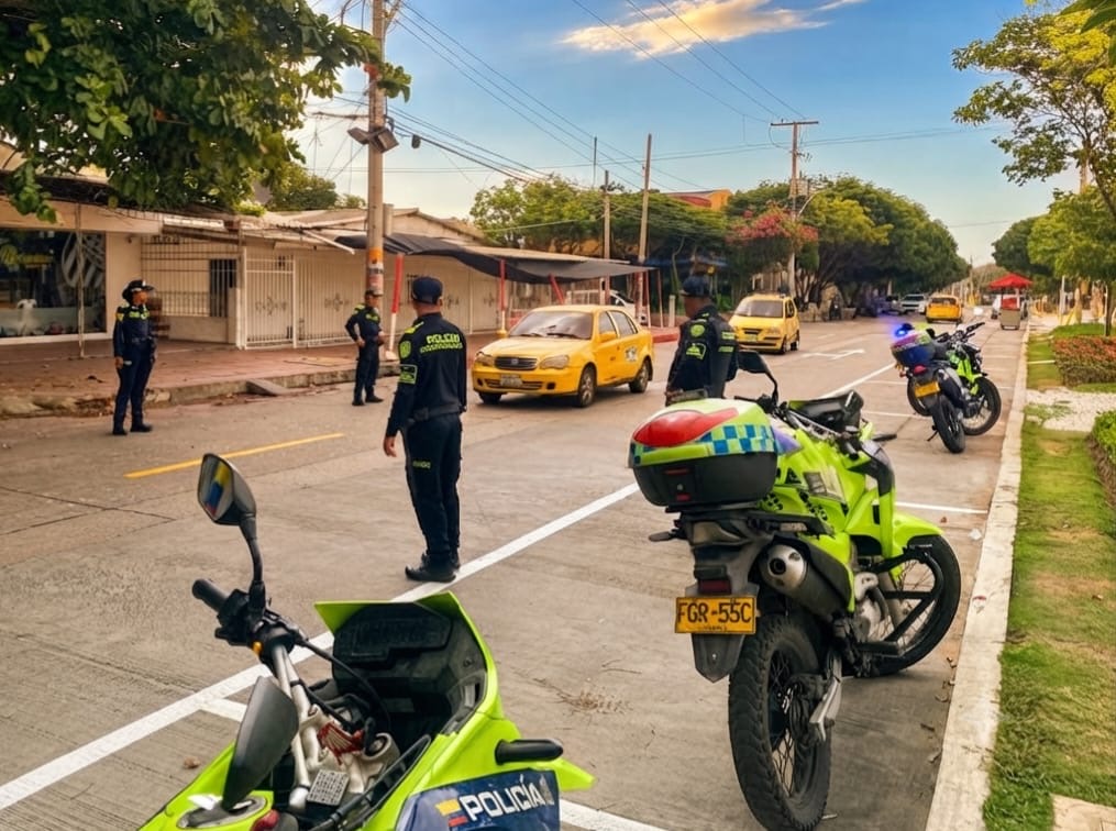 Policía intensifica controles contra el delito en el suroriente de Barranquilla