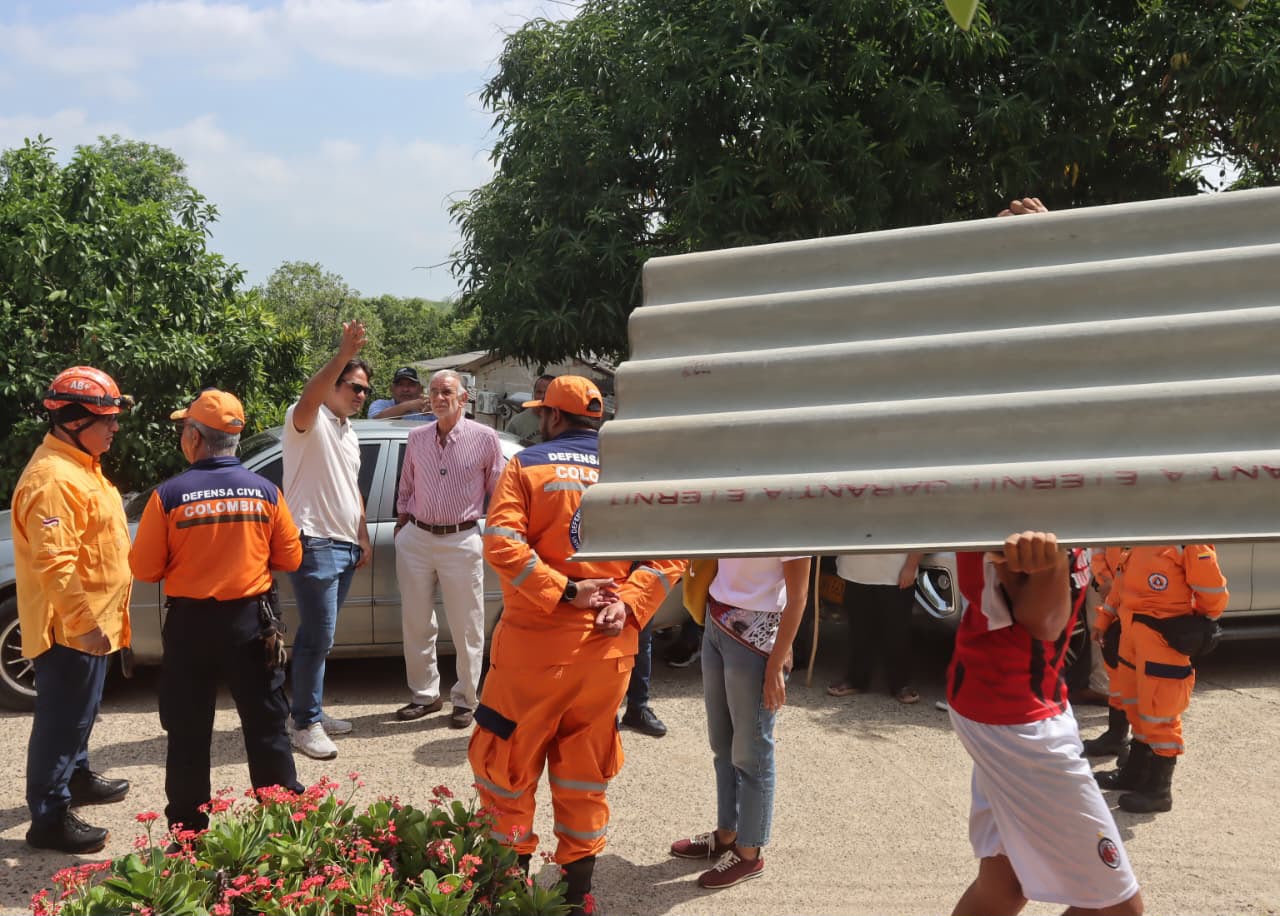 Gobernación del Atlántico entrega ayudas a 552 familias afectadas por vendaval y avanza en la reconstrucción de viviendas