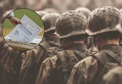 Presentarán en el Congreso proyecto para permitir que militares y policías activos puedan votar