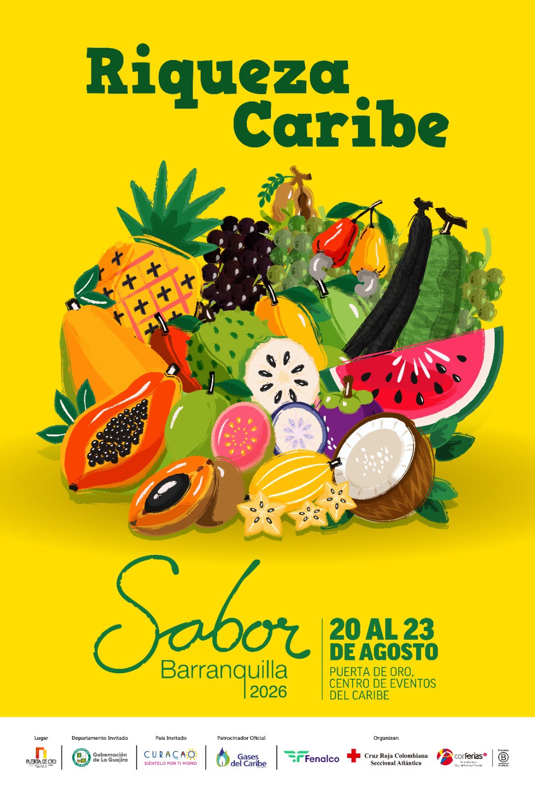 Sabor Barranquilla 2026 llevará a la mesa los sabores, frutas e historias del Caribe