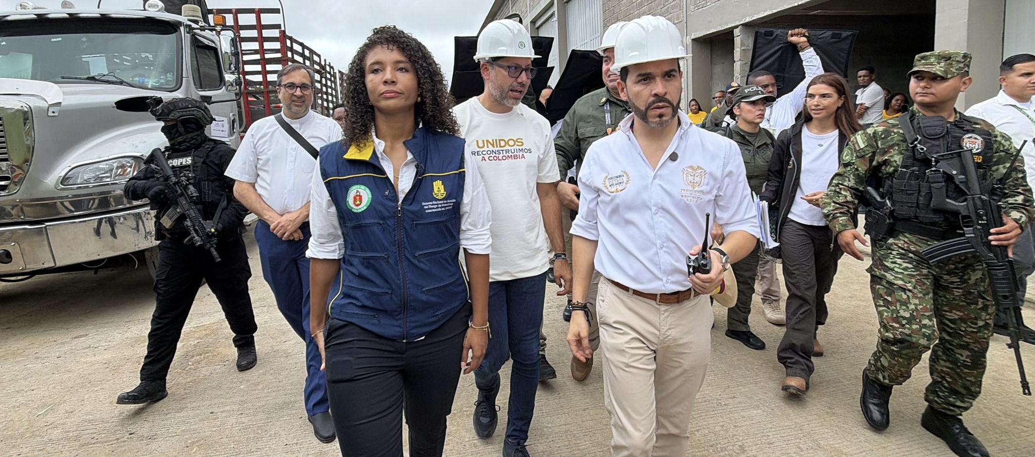 De La Espriella anuncia el inicio de la reconstrucción tras el terremoto