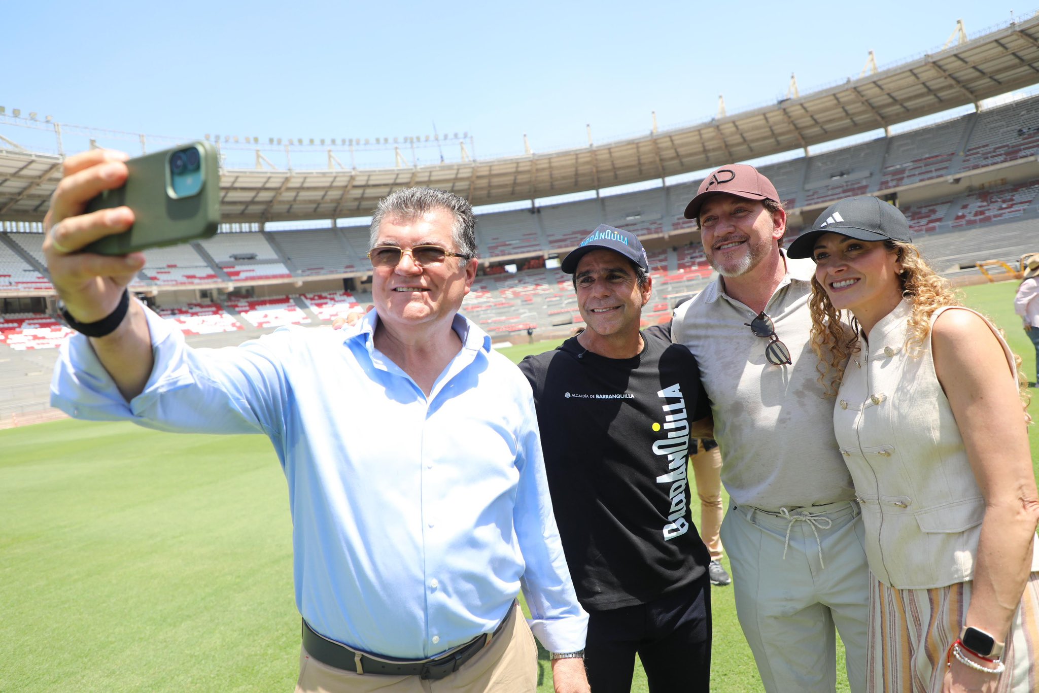 Presidente de Conmebol destaca remodelación del Metropolitano: “Un ejemplo para el mundo”