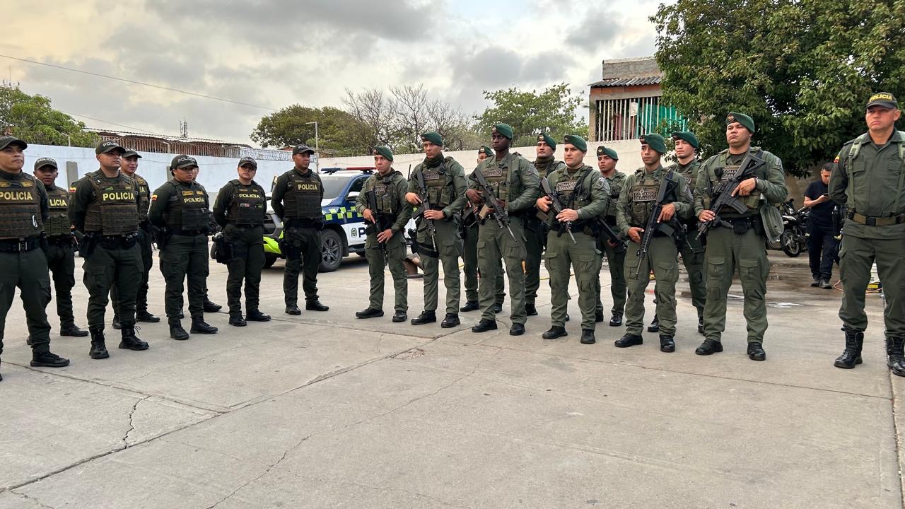 Más de 1.500 policías reforzarán la seguridad durante el puente festivo en Barranquilla
