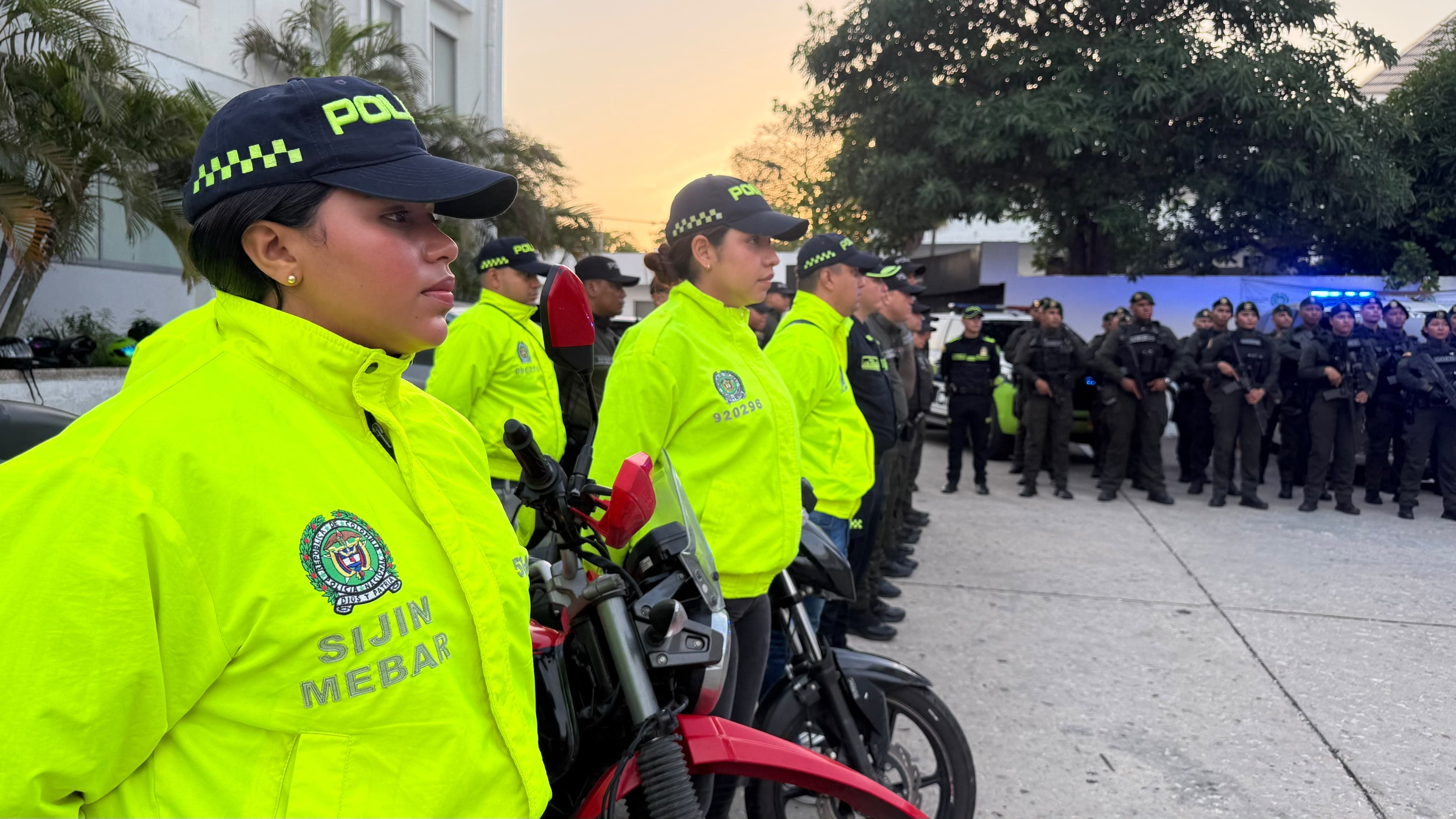 53 capturas y siete armas de fuego incautadas durante el fin de semana en Barranquilla y su área metropolitana