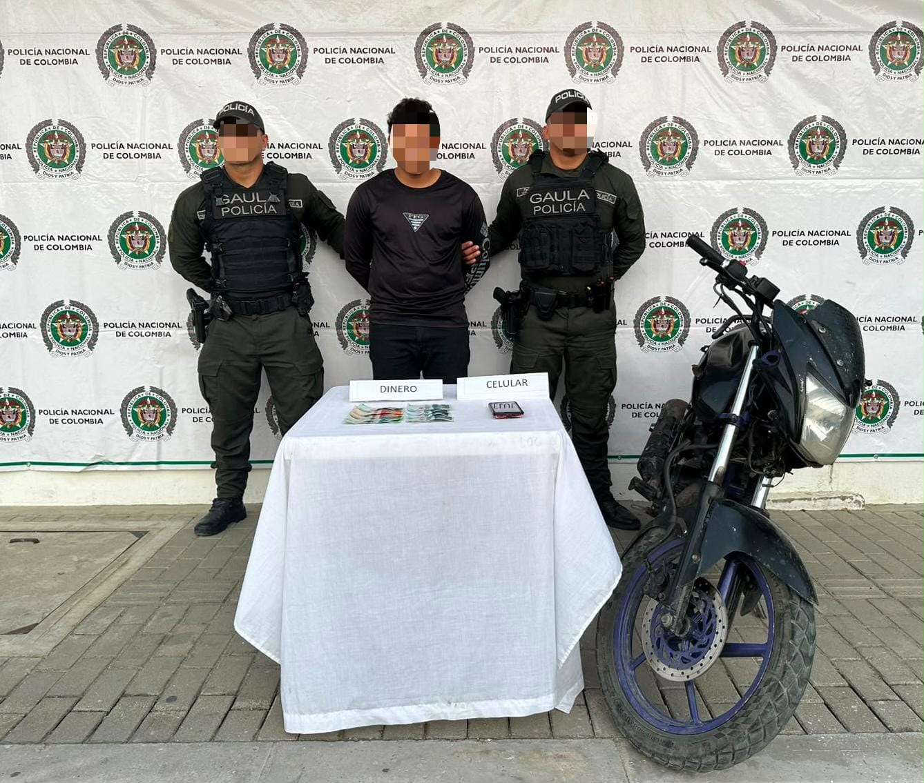 Capturan a alias ‘Juan’, señalado de extorsionar a comerciantes en Santa Marta