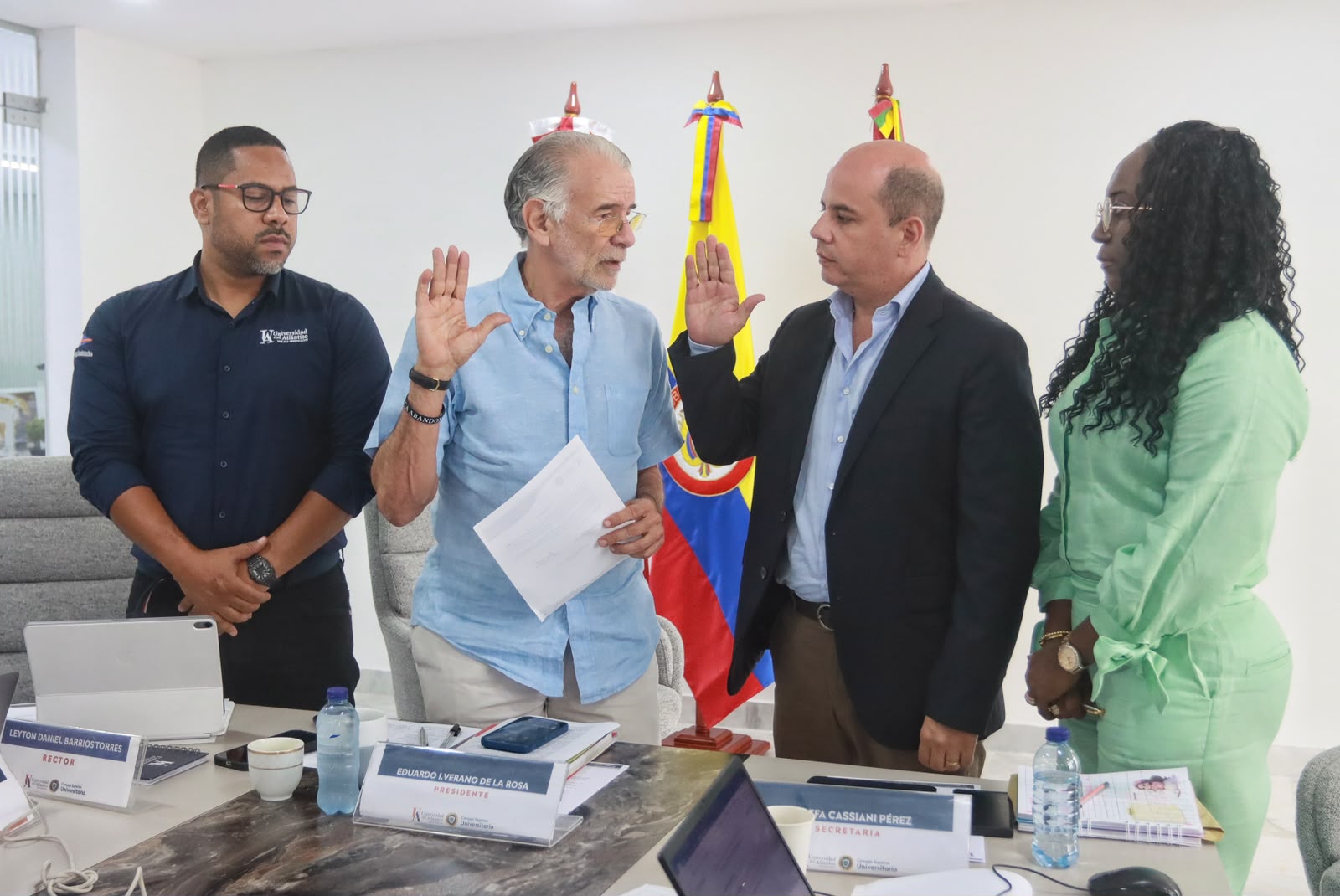 Camilo Noguera asumió como delegado presidencial ante el Consejo Superior de la Universidad del Atlántico