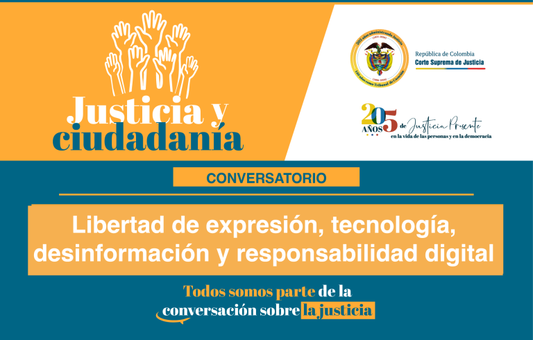 Corte Suprema realizará en Barranquilla conversatorio sobre libertad de expresión, tecnología y desinformación