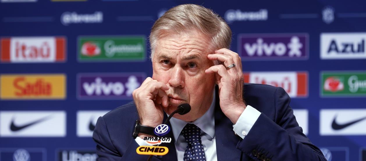 Ancelotti apuesta por los jóvenes para iniciar la renovación de Brasil