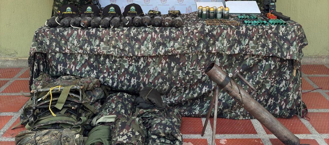 Ejército incautó arsenal tras enfrentamiento con las ACSN en La Guajira