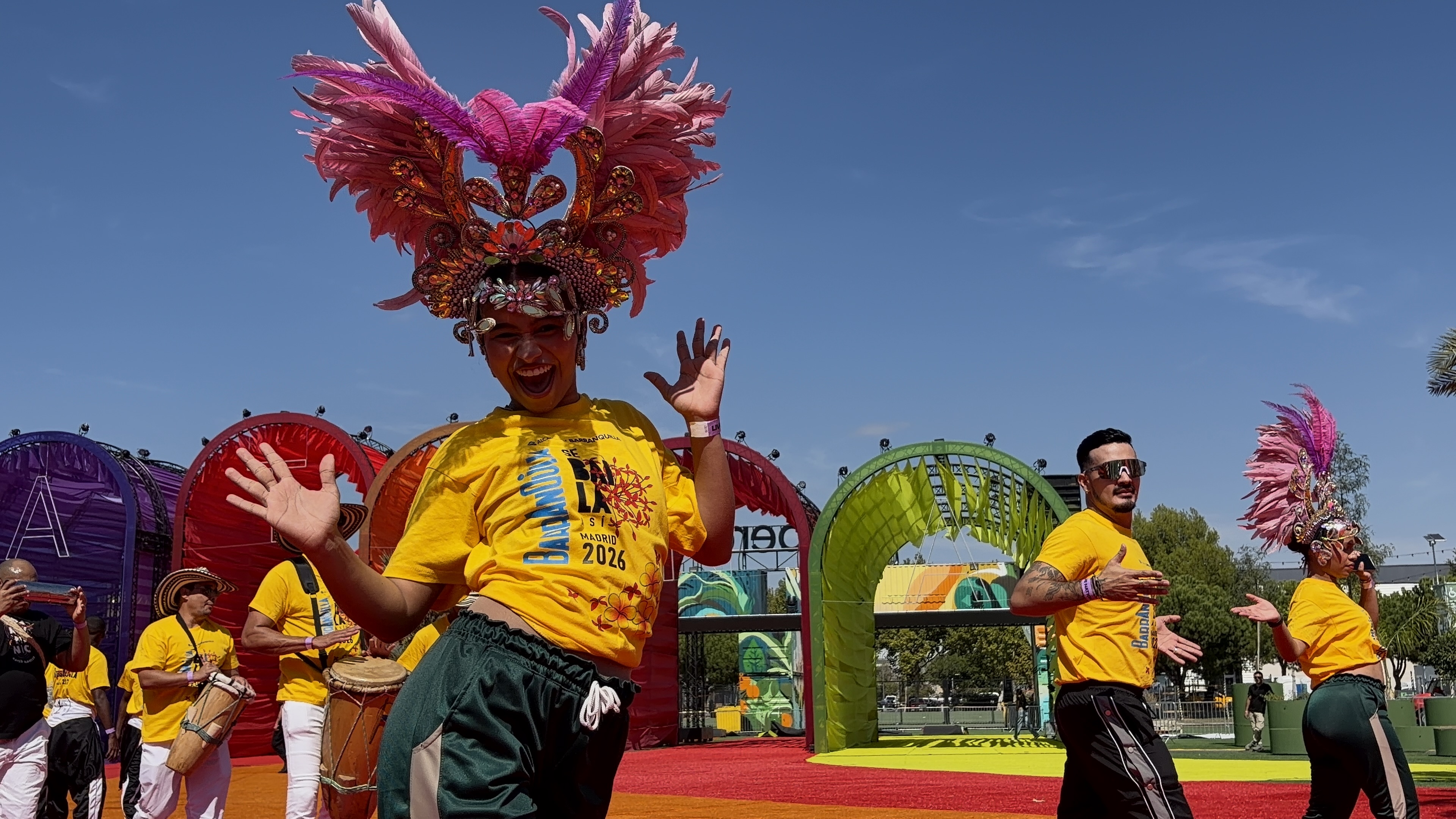 Barranquilla lleva la alegría del Carnaval al primer ensayo en Makondo Park