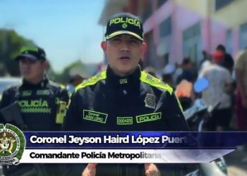 Policía refuerza acompañamiento a comerciantes y ciudadanos en Santa Marta