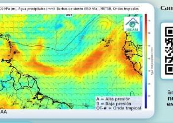 Ideam advierte que nueva onda tropical mantendrá las lluvias en el Caribe