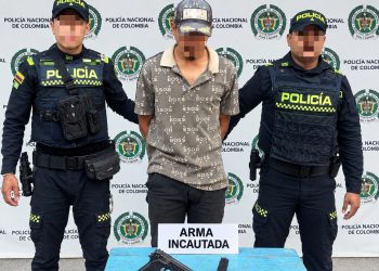 Capturan a hombre con arma de fuego y seis cartuchos en Ciénaga