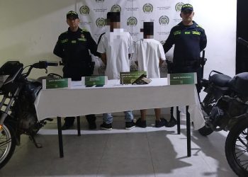 Aprehenden a dos adolescentes armados tras presunto hurto de motocicleta en Ponedera