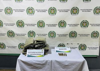 Incautan más de cuatro kilos de marihuana y municiones en Sabanalarga, Atlántico