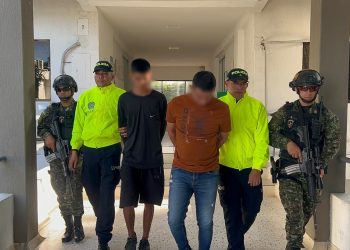 Capturan a dos presuntos integrantes de red de apoyo al ELN en el sur del Cesar