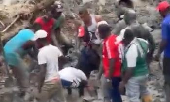 Deslizamiento en mina de oro en Nariño deja al menos nueve muertos y decenas de personas podrían estar atrapadas